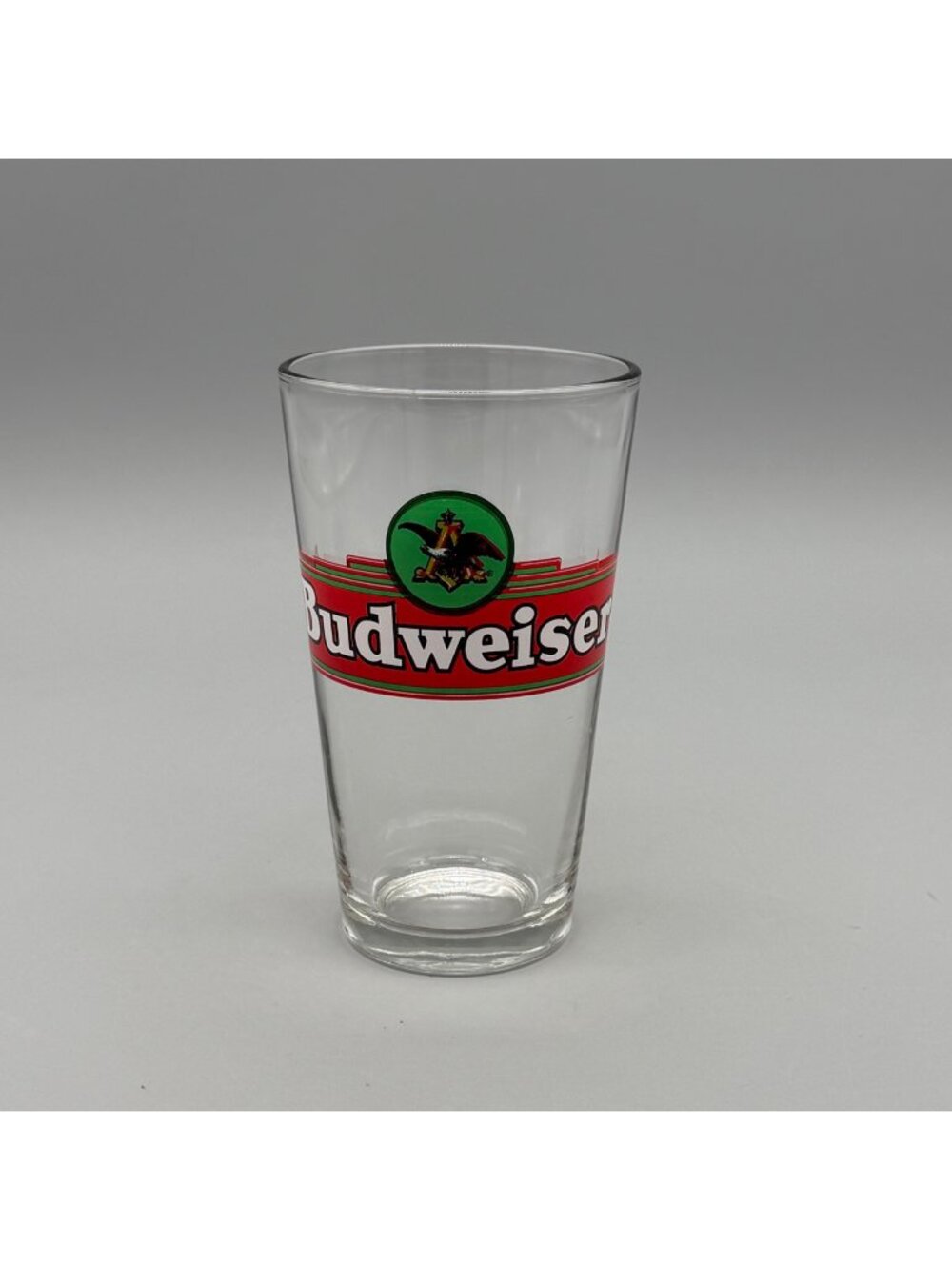 Budweiser Pint Glass Vintage Logo Official Product 16 Oz Beer Glass Barware